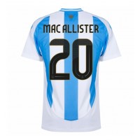 Argentina Alexis Mac Allister #20 Domaci Dres Copa America 2024 Kratak Rukav